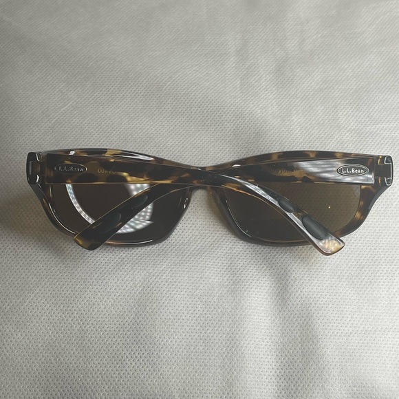 L.L. BEAN Bifocal Sunglasses +2.50 Magnified UV400 Tortoise Frame Brown Lens - Picture 15 of 16
